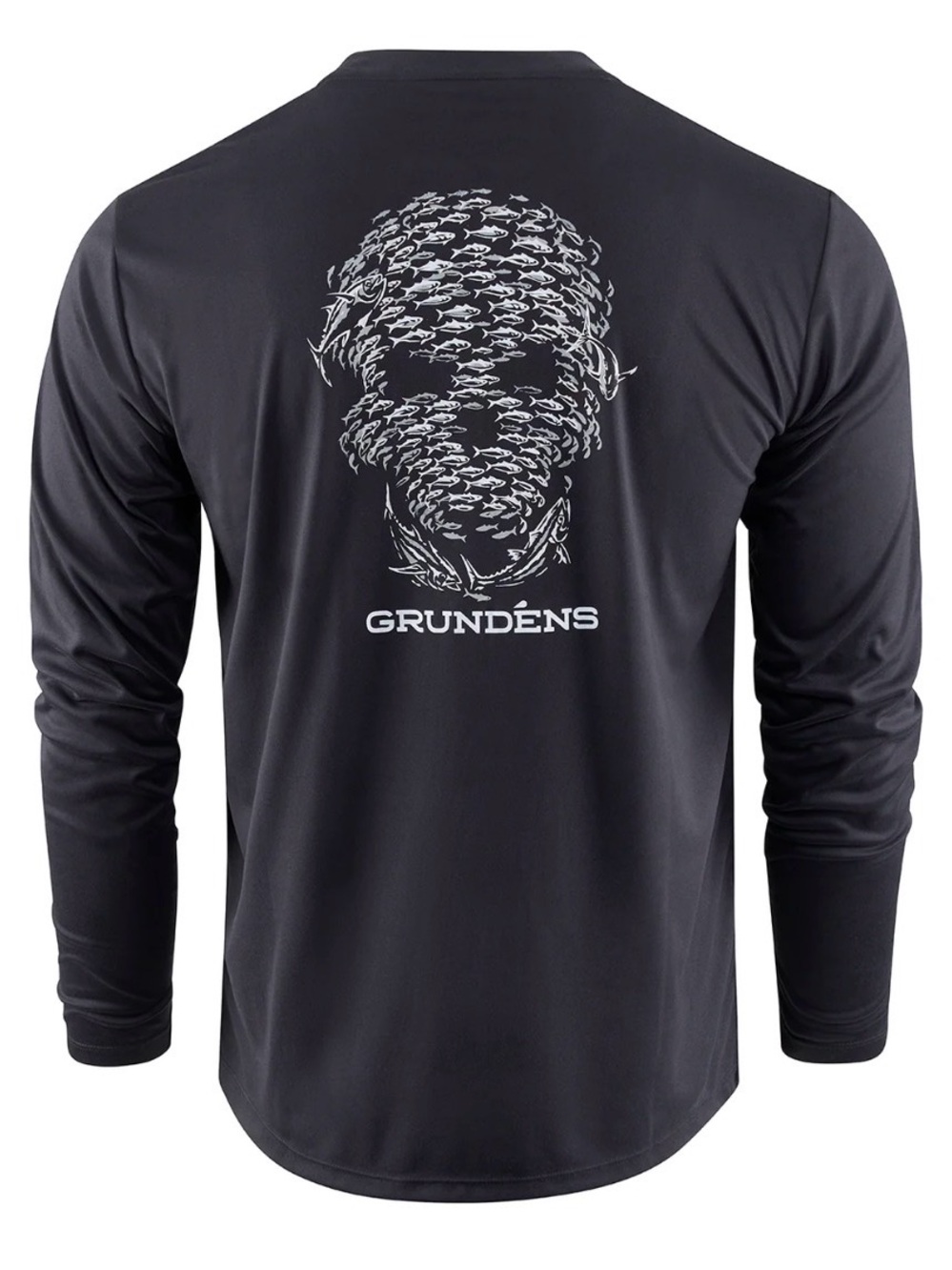 Grundens Men’s Bait Ball Tech Long Sleeve Fishing Shirt Size Medium